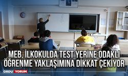 MEB, ilkokulda test yerine odaklı öğrenme yaklaşımına dikkat çekiyor