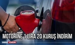 Akaryakıt fiyatlarında son dakika gelişmesi: Motorine 1 lira 20 kuruş indirim