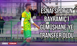 Esnafspor'un Bayramiç'i Gümüşhane'ye Transfer Oldu