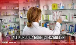 Altınordu'da Nöbetçi Eczaneler (25.09.2023)
