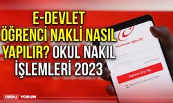 E-devlet öğrenci nakli nasıl yapılır? Okul nakil işlemleri 2023