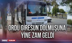 Ordu Giresun dolmuşuna yine zam geldi