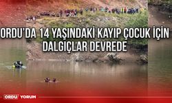 Ordu’da 14 yaşındaki kayıp çocuk için dalgıçlar devrede