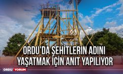 Ordu’da şehitlerin adını yaşatmak için anıt yapılıyor