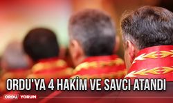 Ordu'ya 4 hakim ve savcı atandı