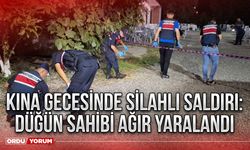 Kına gecesinde silahlı saldırı: Düğün sahibi ağır yaralandı