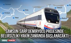 Samsun-Sarp demiryolu projesinde belirsizlik! Yakın Zamanda Başlanacaktı