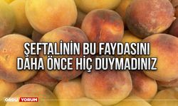 Şeftalinin bu faydasını daha önce hiç duymadınız