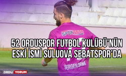 52 Orduspor Futbol Kulübü'nün Eski İsmi Suluova Sebatspor'da