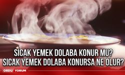 Sıcak yemek dolaba konur mu? Sıcak yemek dolaba konursa ne olur? 2024