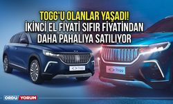 TOGG'u olanlar yaşadı! İkinci el fiyatı sıfır fiyatından daha pahalıya satılıyor