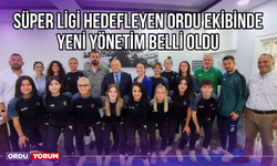 Süper Ligi Hedefleyen Ordu Ekibinde Yeni Yönetim Belli Oldu