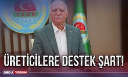 Üreticilere destek şart!