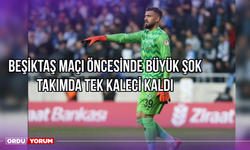 Beşiktaş Maçı Öncesinde Büyük Şok, Takımda Tek Kaleci Kaldı