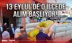 13 Eylül’de o ilçede alım başlıyor!