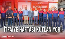 İtfaiye Haftası kutlanıyor!