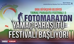 Yamaç Paraşütü Festivali başlıyor!