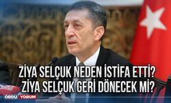 Ziya Selçuk neden istifa etti? Ziya Selçuk geri dönecek mi?