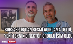 Bursaspor’dan Resmi Açıklama Geldi, Yeni Teknik Direktör Ordulu İsim Oldu