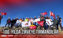 100. yılda zirveye tırmandılar