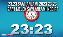 23.23 Saat Anlamı 2023 23.23 Saat Melek Sayı Anlamı Nedir?