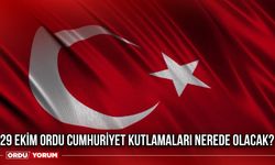 29 Ekim Ordu Cumhuriyet kutlamaları nerede olacak?