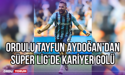 Ordulu Tayfun Aydoğan’dan Süper Lig’de Kariyer Golü