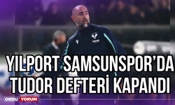 Yılport Samsunspor’da Tudor Defteri Kapandı