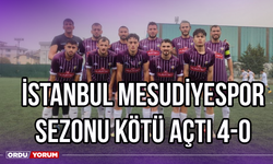 İstanbul Mesudiyespor Sezonu Kötü Açtı 4-0