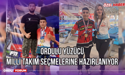 Ordulu Yüzücü Milli Takım Seçmelerine Hazırlanıyor