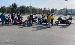 Düzce'de elektrikli bisiklet ve motosiklet uygulaması yapıldı