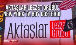 Aktaşlar Lezzet Grubu, New York'ta Boy Gösterdi