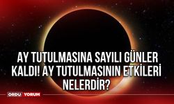 Ay tutulmasına sayılı günler kaldı! Ay tutulmasının etkileri nelerdir?