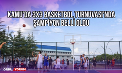 Kamu’da 3×3 Basketbol Turnuvası’nda Şampiyon Belli Oldu