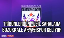 Tribünlerden Yeşil Sahalara İniyorlar, Bozukkale Akyazıspor Geliyor