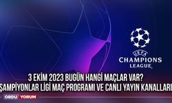 Bugün kimin maçı var? 3 Ekim 2023 Bugün hangi maçlar var? Salı Şampiyonlar Ligi maç programı ve canlı yayın kanalları