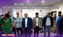 Beklenmeyen Mağlubiyet Sonrası Belediye Başkanı’ndan Açıklama “Nazar Boncuğu Olsun”