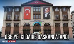 OBB’ye iki daire başkanı atandı