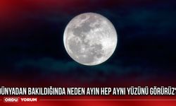 Dünyadan bakıldığında neden ayın hep aynı yüzünü görürüz?