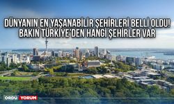 Dünyanın en yaşanabilir şehirleri belli oldu! Bakın Türkiye’den hangi şehirler var