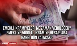 Emekli ikramiyeleri ne zaman verilecek? Emekliye 5000 TL ikramiye hesaplara hangi gün yatacak?