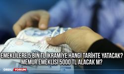 Emeklilere 5 bin TL ikramiye hangi tarihte yatacak? Memur emeklisi 5000 TL alacak m?