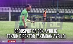 Orduspor’da Şok Ayrılık, Teknik Direktör Takımdan Ayrıldı