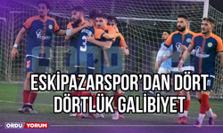 Eskipazarspor'dan Dört Dörtlük Galibiyet 0-4