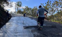 Fatsa’da beton yol çalışmaları hızlandı