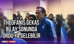 Theofanis Gekas, Bu Ay Sonunda Ordu'ya Gelebilir