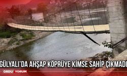 Gülyalı’da ahşap köprüye kimse sahip çıkmadı