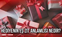 Hediyenin eş zıt anlamlısı nedir?