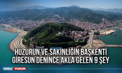 Huzurun ve sakinliğin başkenti Giresun denince akla gelen 9 şey