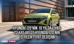 Hyundai İ20'nin 10 yılda fiyatı 22 kat arttı! Hyundai İ20'nin 10 yıllık fiyat değişimi